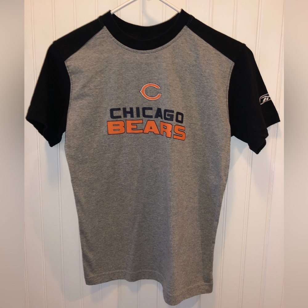 RARE Y2k REEBOK Chicago Bears NFL T-Shirt Youth M (10-12) or Women’s XS/S